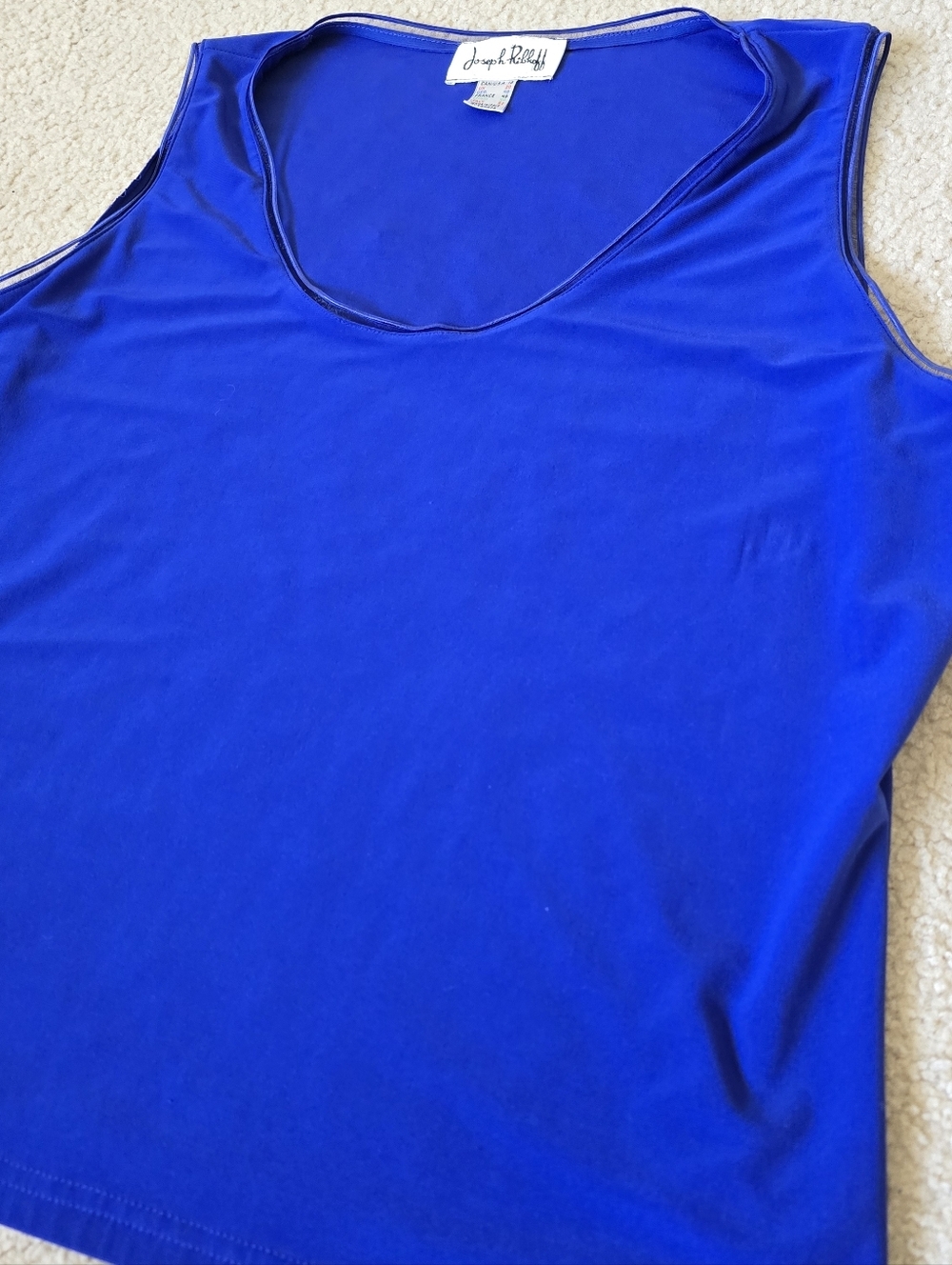 Joseph Ribkoff Sleeveless Blouse Womens Size 18 Fits Size 16 Also